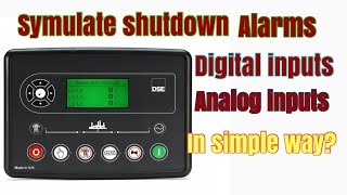 how to symulate shutdown alarms in digital inputs and analog inputs benzblogs