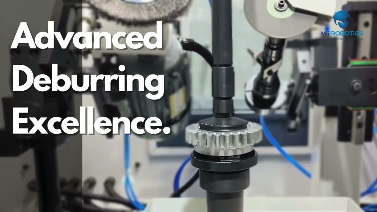 ROBOTIC GEAR DEBURRING & CHAMFERING MACHINE  -  RDCM