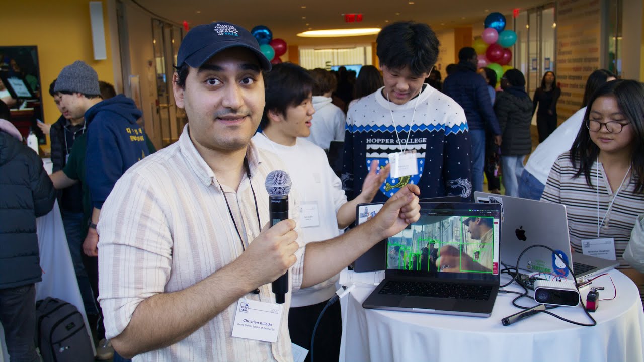 AI Powered Pivot Camera - CS50 Fair 2024 at Yale - YouTube