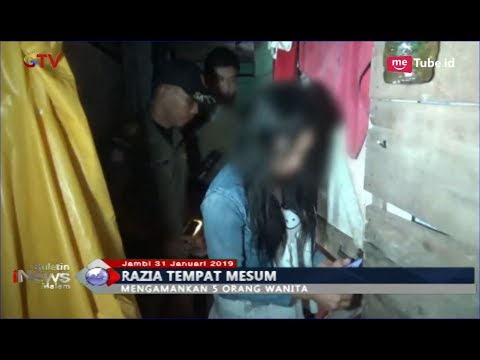 Razia Tempat Mesum di Jambi, Petugas Amankan 5 Wanita - BIM 31/01