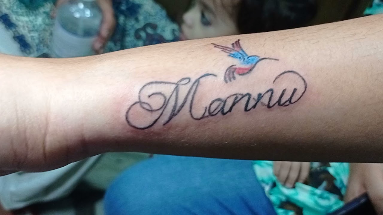 mannu names tattoo pk tattoo ars9466272838