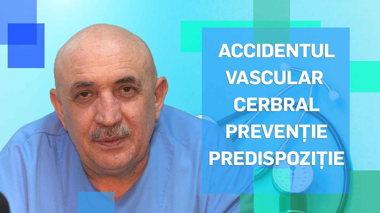 Sfatul Specialistului- Dr.Corneliu Toader. Accidentul vascular cerebral.Ce este și pe cine afectează