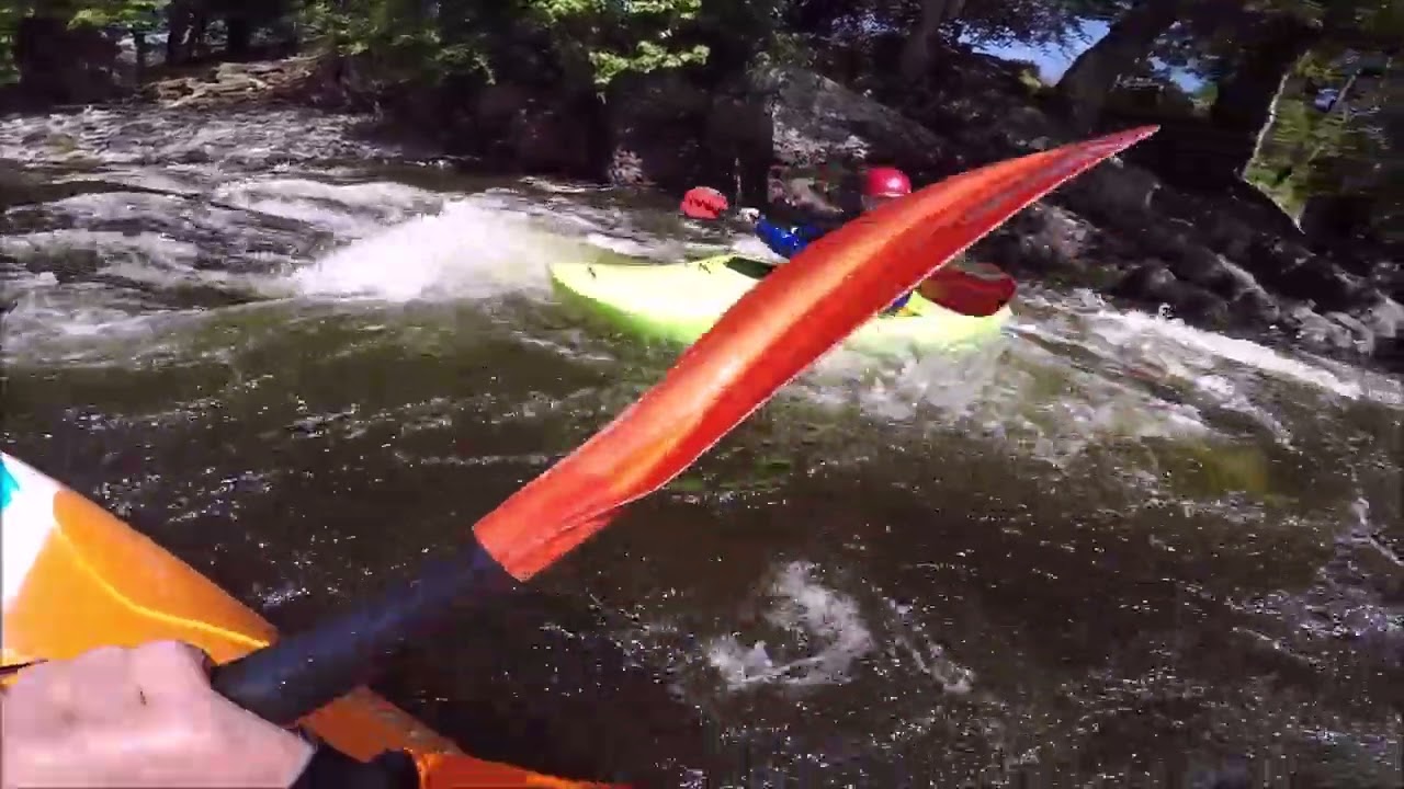 Wombourne Kayak Club Horseshoe Falls To Town Falls Llangollen 14th May