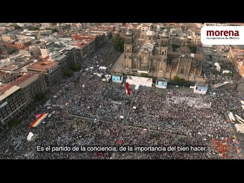 MORENA CRECE AVANZA Y ESTE 2024 VOLVEREMOS A HACER HISTORIA
