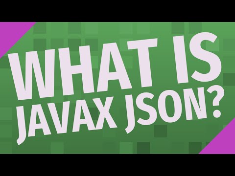 Video: ¿Qué es Java JSON jar?