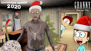 Granny Chapter Two Christmas update 2020 | Shiva and Kanzo Gameplay screenshot 2