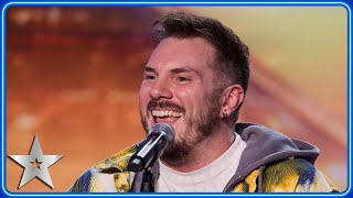 Mike Woodhams NAILS James Blunt and Gabrielle impressions | Auditions | BGT 2024 Resimi