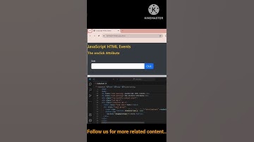 onclick javascript event.#shortsvideo #shortsfeed #trending #programming #codewithkalyan#shortsviral
