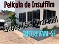 Insulfilm G5 Profissional em Vidros Blindex- Película Fumê Profissional