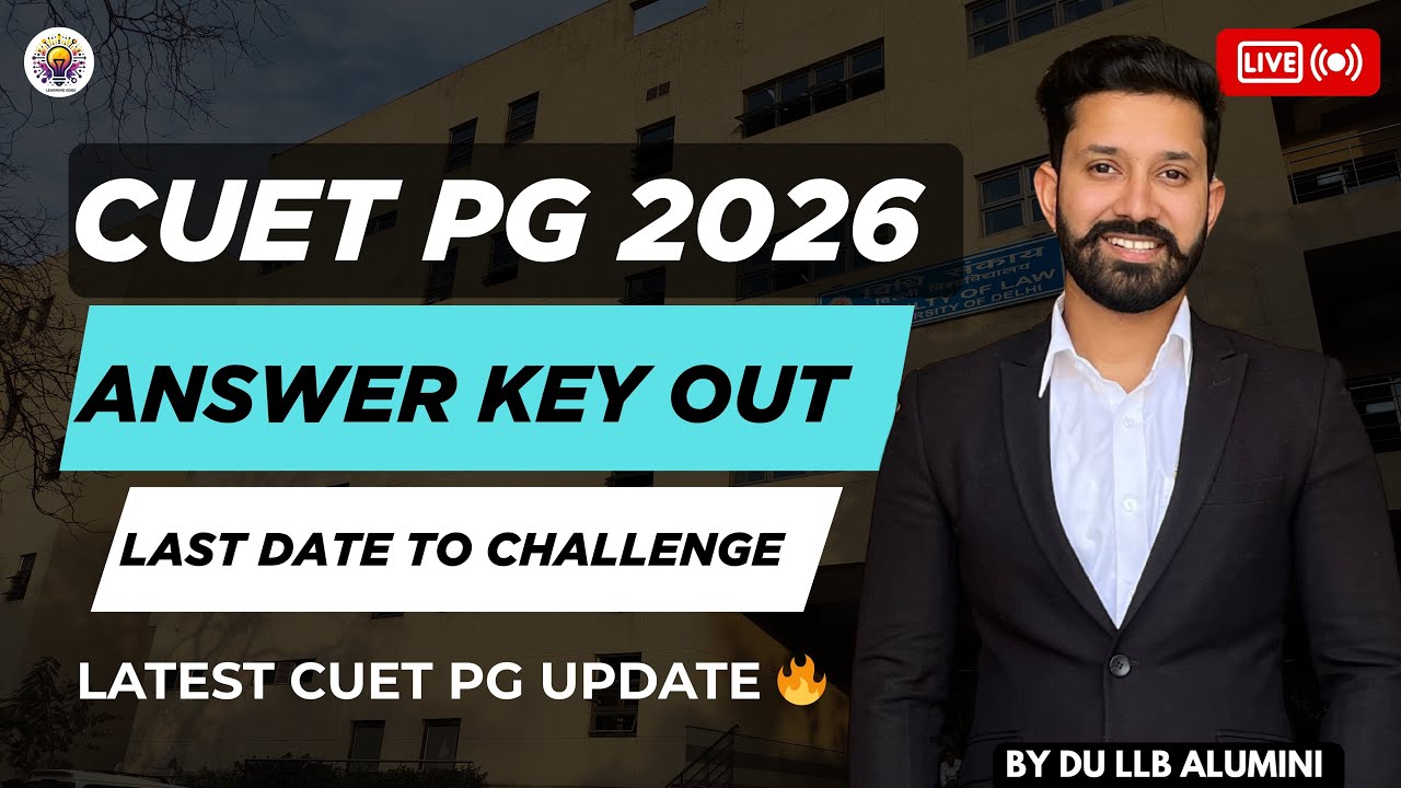 CUET PG 2026 Provisional Answer Key Is Out | Last Date to Challenge ...