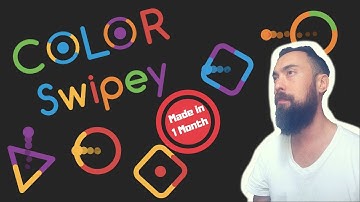 Color Swipey - Game Review Made in 1 Month - Apple Featured under New Games We Love! Colorswipey.com