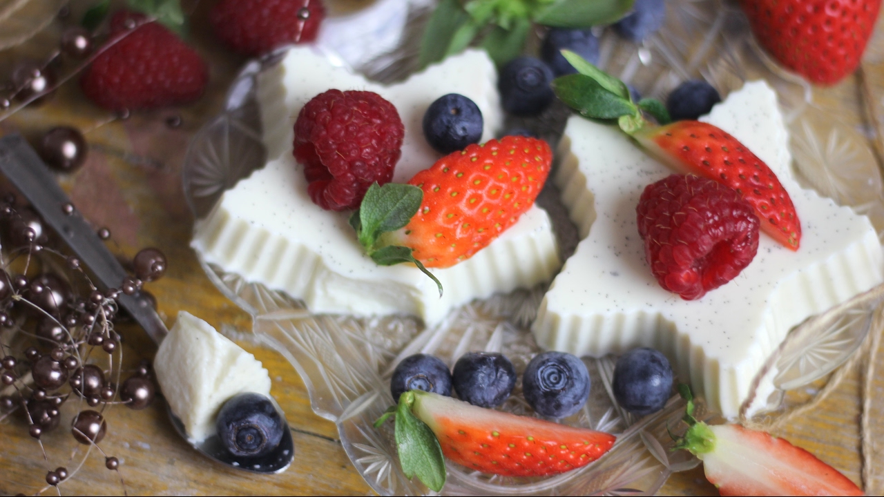 Panna Cotta | ohne Gelatine | cremig und lecker| Dessert/Nachtisch ...