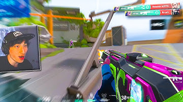 Aggressive YORU plays on FRACTURE (*NEW* VALORANT MAP)