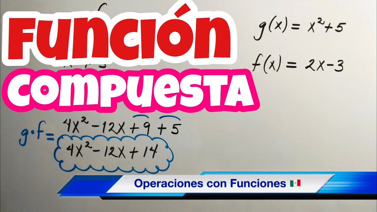 Funcion Compuesta F G X Ejercicios De Funciones Compuestas F G Youtube