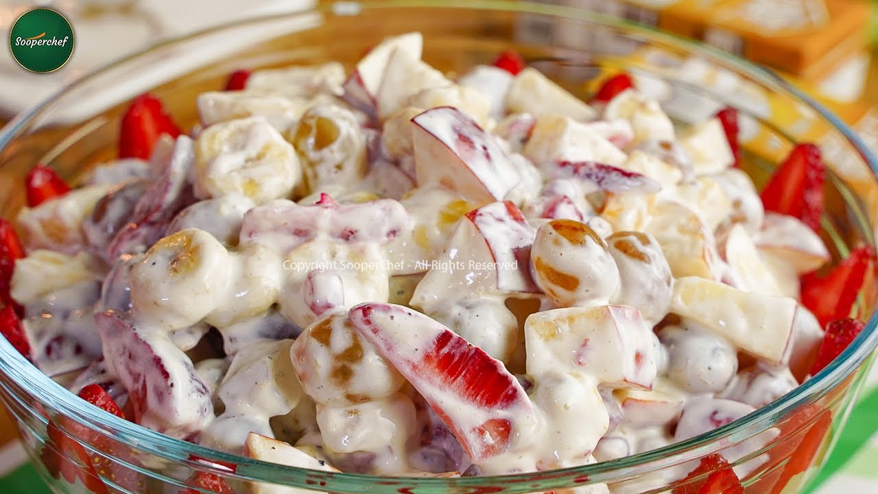 Creamy Fruit Chaat Recipe By SooperChef Iftar Sepcial Recipe YouTube Creamy Fruit Chaat Recipe By SooperChef Iftar Sepcial Recipe YouTube