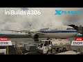Xplane 12  inibuilds a300600r on the line  efhkengm