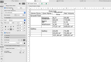 Zone Lists - ARCHICAD Training Series 3 - 39/84