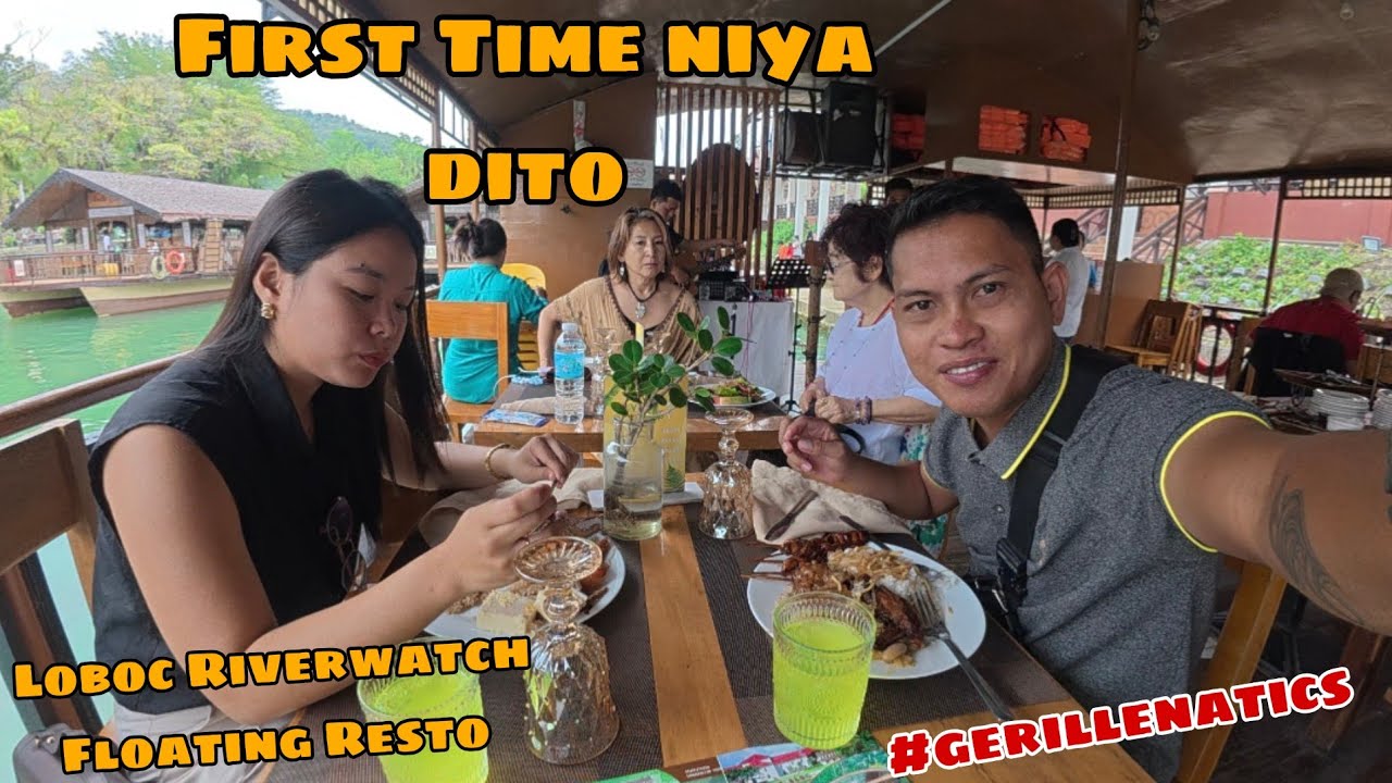 LOBOC RIVERWATCH FLOATING RESTAURANT IN BOHOL | FIRST TIME NIYA KUMAIN DITO | Katuba Official