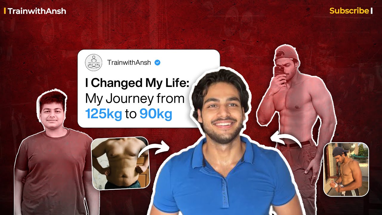 WHO AM I ? MY FITNESS JOURNEY ! FROM 125KG TO 90KG