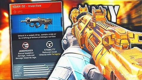 EPIC "KBAR-32" Class Setup Drops FLAWLESS JUGGERNAUT MEDAL! Infinite Warfare EPIC KBAR-32 Invective
