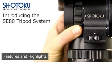 Tripod Systems for ENG Production - Shotoku SE80