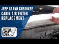 How to Replace Cabin Air Filter 2008 Jeep Grand Cherokee