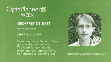 Everyone has a plan until they get punched in the face: The need for continuous planning , and more