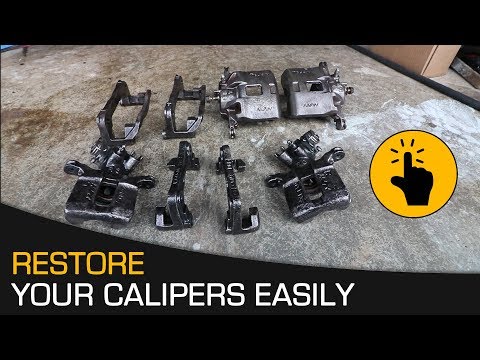 Oven Baked Brake Calipers - Restored Wheel Hubs & Exciting Channel Update