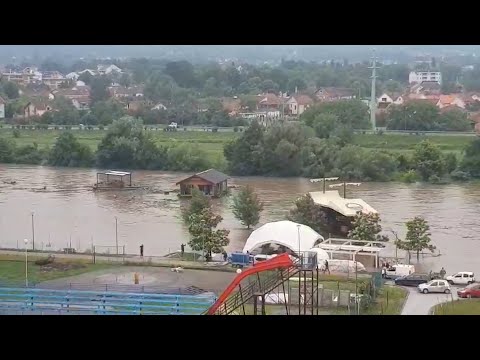 Vanredna situacija u više gradova u Srbiji zbog poplava, 23. jun 2020.