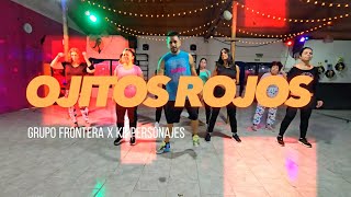 Ojitos rojos - Grupo Frontera , Ke Personajes | coreografía | Cristian Morales