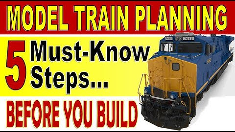 Model Train Planning: 5 Must-Know Steps Before You Build 🚂