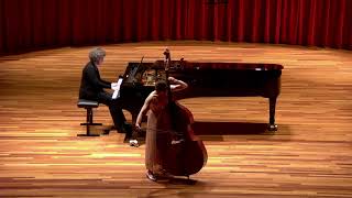 Massenet: Mediation from Thaïs (CSU Bass Day)  Mikyung Sung double bass, Susan Hoskins piano