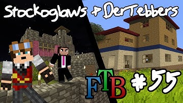 Minecraft FTB Unleashed w/ Stockoglaws - S3E55 - Satellite Launch