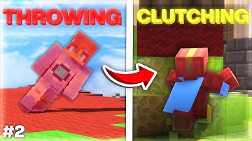 Throwing Then 1v4 CLUTCHING In Lobby 1 Ranked Bedwars (Part 2)