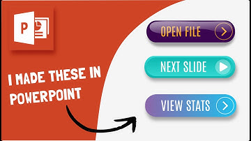 Hoe je knoppen maakt in PowerPoint zonder ontwerpvaardigheden #powerpoint #knop