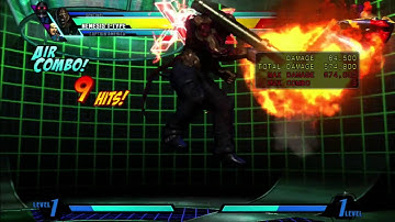 [UMVC3] Nemesis/Cap/Sentinel 1.07m 1 bar start