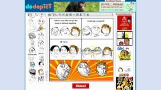 How to Create a Rage Comic with DoDepict.com screenshot 5