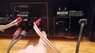 Tilgivende fortjener Habubu How 2 hook up a active subwoofer to a receiver or integrated amp with no subwoofer  pre out on unit - YouTube