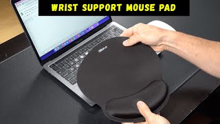Wrist Support Mouse Pad and Keyboard - Gel Soft Cushion Perfect to help arthritis