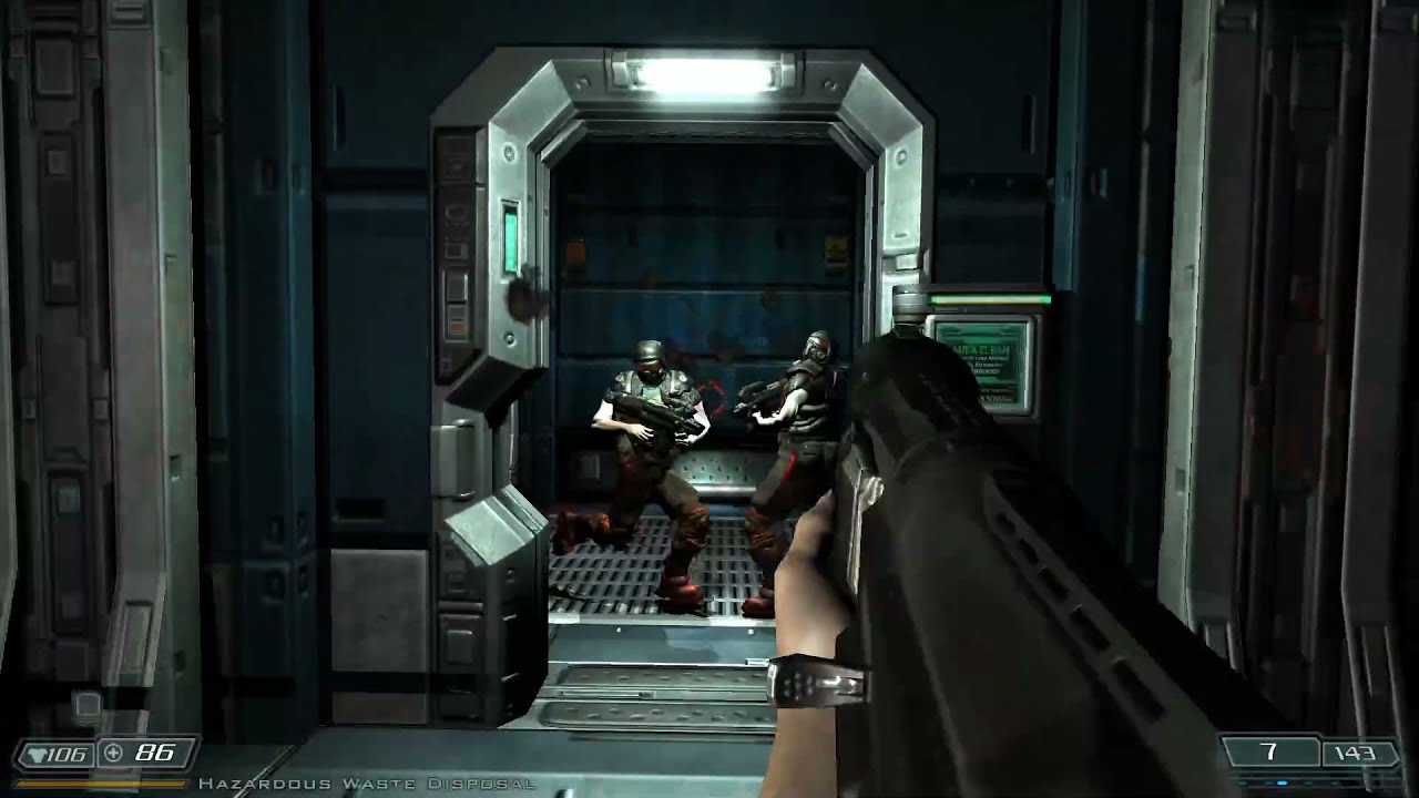 Der haut ab!? - Doom 3 (Deutsch / German) Part 2