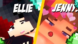 Jenny vs Ellie in Jenny Mod Minecraft | LOVE IN MINECRAFT Jenny Mod Download!