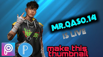 How to make thumbnail like AJJU BHAI 94 @totalgaming |Gaming thumbnail in 5mins ||squad QMZJ||