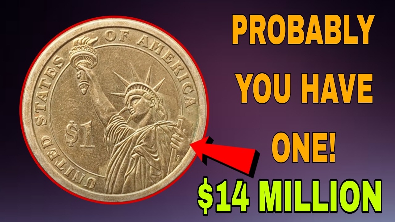 TOP 3 RARE PRESIDENTIAL $1 COINS WORTH MONEY! Washington, Adams
