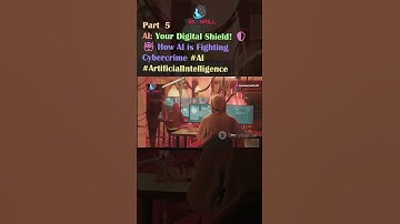 AI: Your Digital Shield! 🛡️🤖 How AI is Fighting Cybercrime #AI #ArtificialIntelligence Part 5