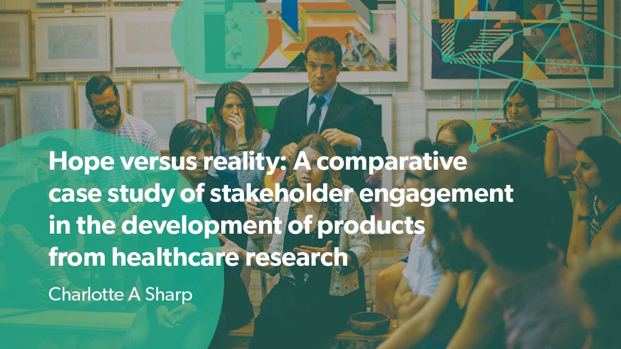 Engagement for improvement: Charlotte Sharp