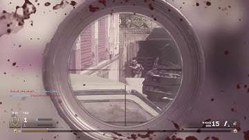 Spawn Snipe Kill Streak COD MWR