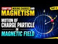 Motion of charge particle in magnetic field , Work done by magnetic force Class 12th physics 