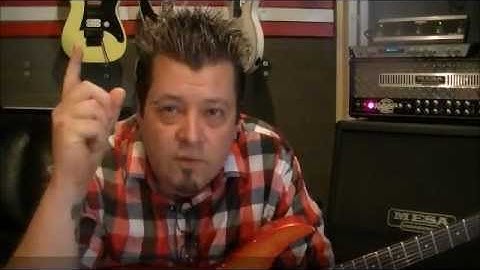 How to play an F MINOR SCALE - Guitar Lesson by Mike Gross - How to play -Tutorial