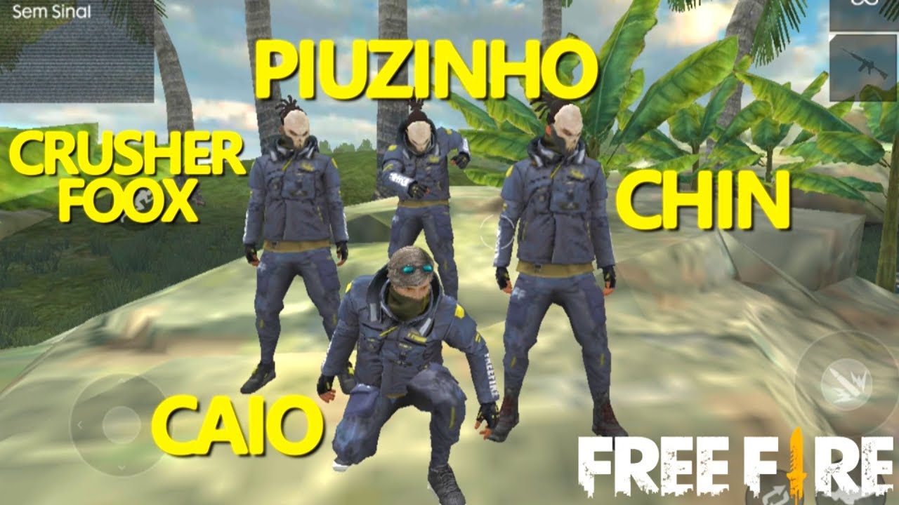 FUI X1 CONTRA VÁRIOS YOUTUBE DE FREE FIRE ! - YouTube