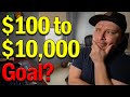 💵$100 to $10,000 LIVE TRADING📉 - 💰Episode 2📈